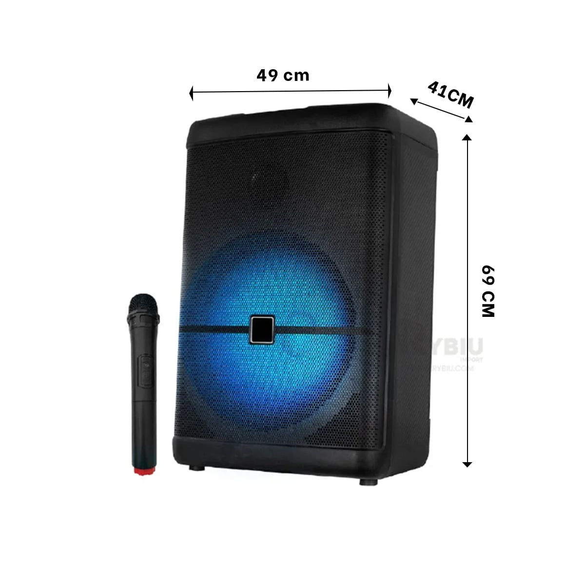 PARLANTE DE AUDIO DE CALIDAD EN NEGRO Y+PAPEL DE REGALO - 5