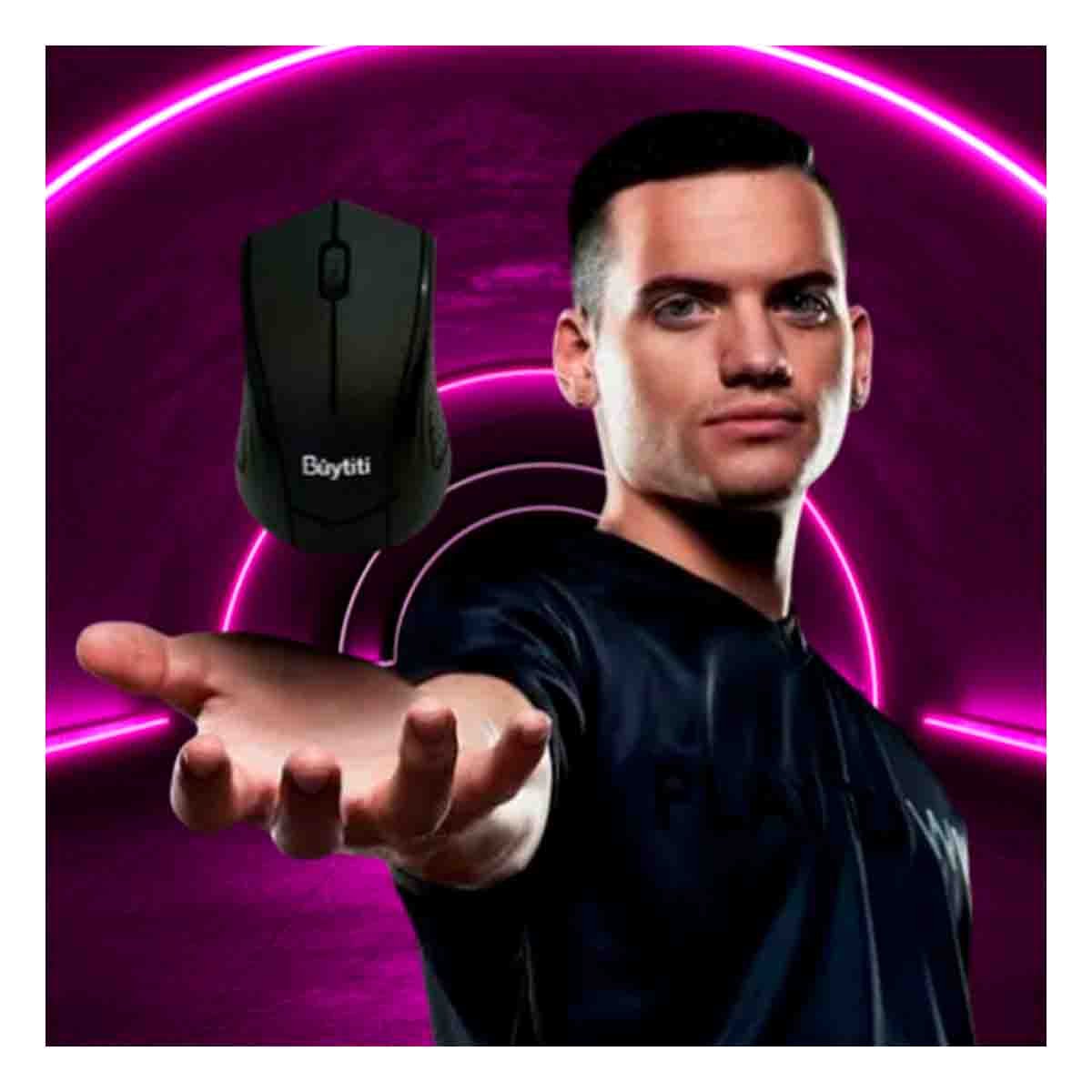 MOUSE INALÁMBRICO RYBIU PUERTOS CON USB MODELO BUYTITI TE31604 - 2
