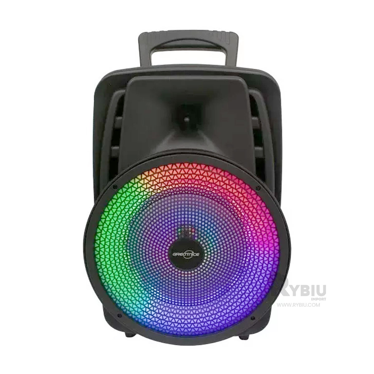 PARLANTE BLUETOOTH RYBIU GTS-1567 ALTAVOZ CASA EFICAZ NEGRO + REGALO STICKERS - 2