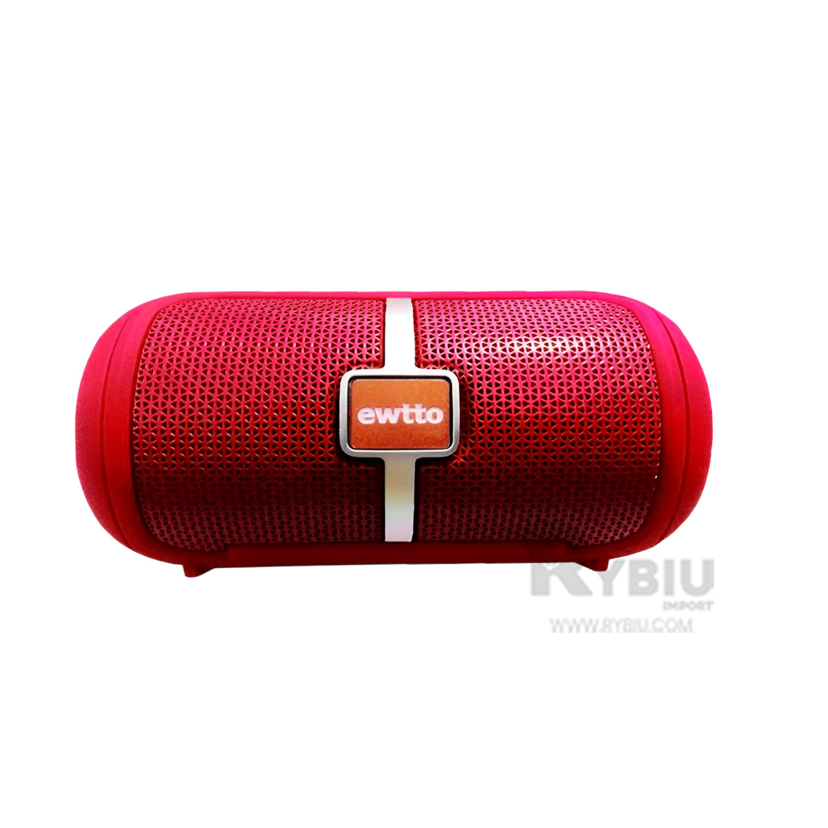 PARLANTE BLUETOOTH RYBIU P1950BT BOCINA EWTTO COLOR ROJO + REGALO LIGAS PEINAR - 2