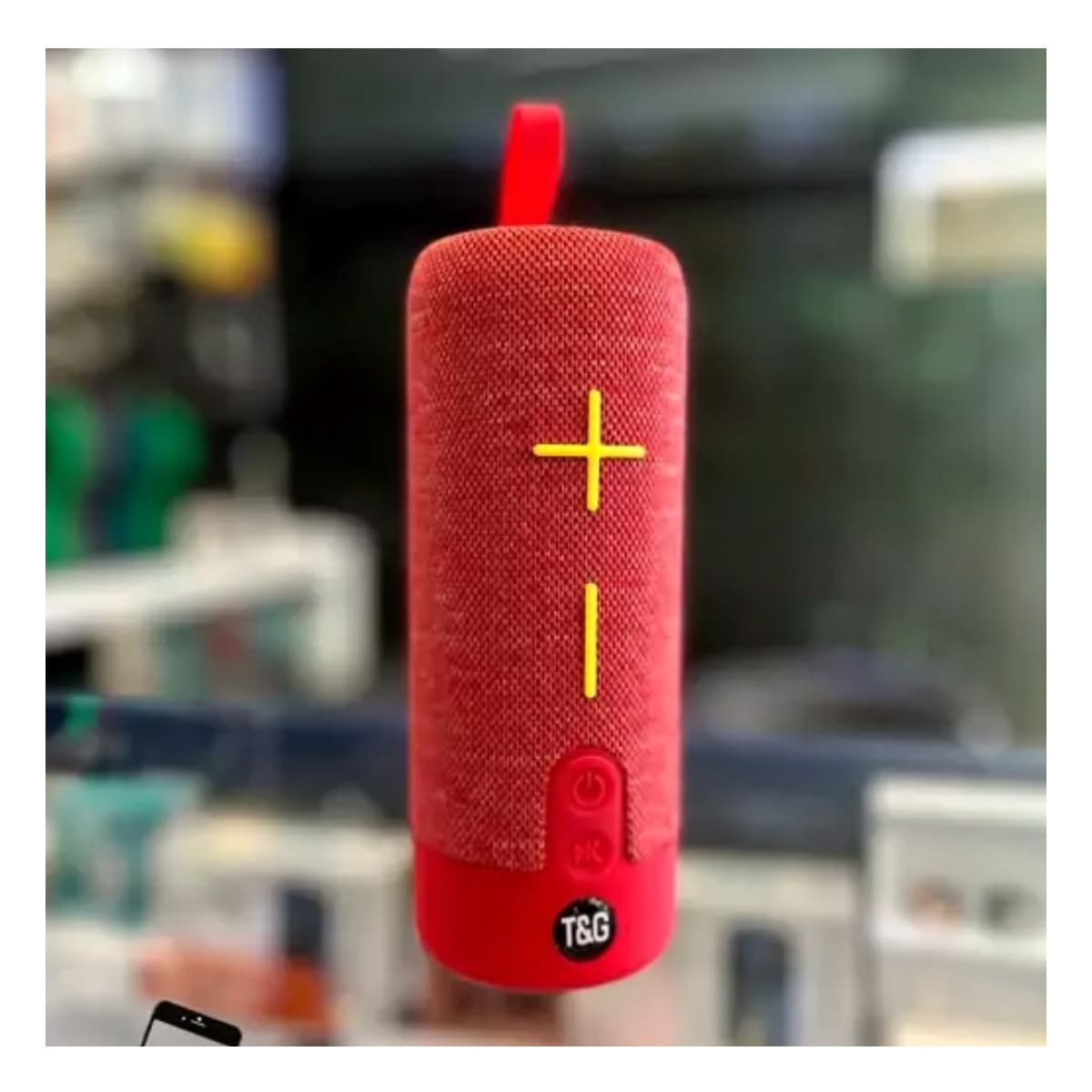 PARLANTE BLUETOOTH RYBIU P1728BT BOCINA CONEXION ROJO + POST-IT ADHESIVOS - 2