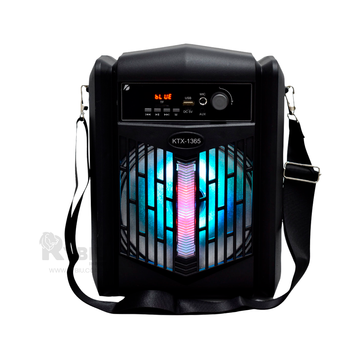ALTAVOZ RYBIU KTX-1205 PRACTICO ESTANDAR EN TONO NEGRO + GIFT MINIAGENDA - 2