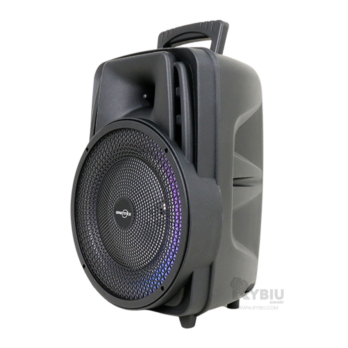 PARLANTE BLUETOOTH RYBIU GTS-1567 BOCINA UTIL NEGRO + REGALO LIGAS PEINAR - 2