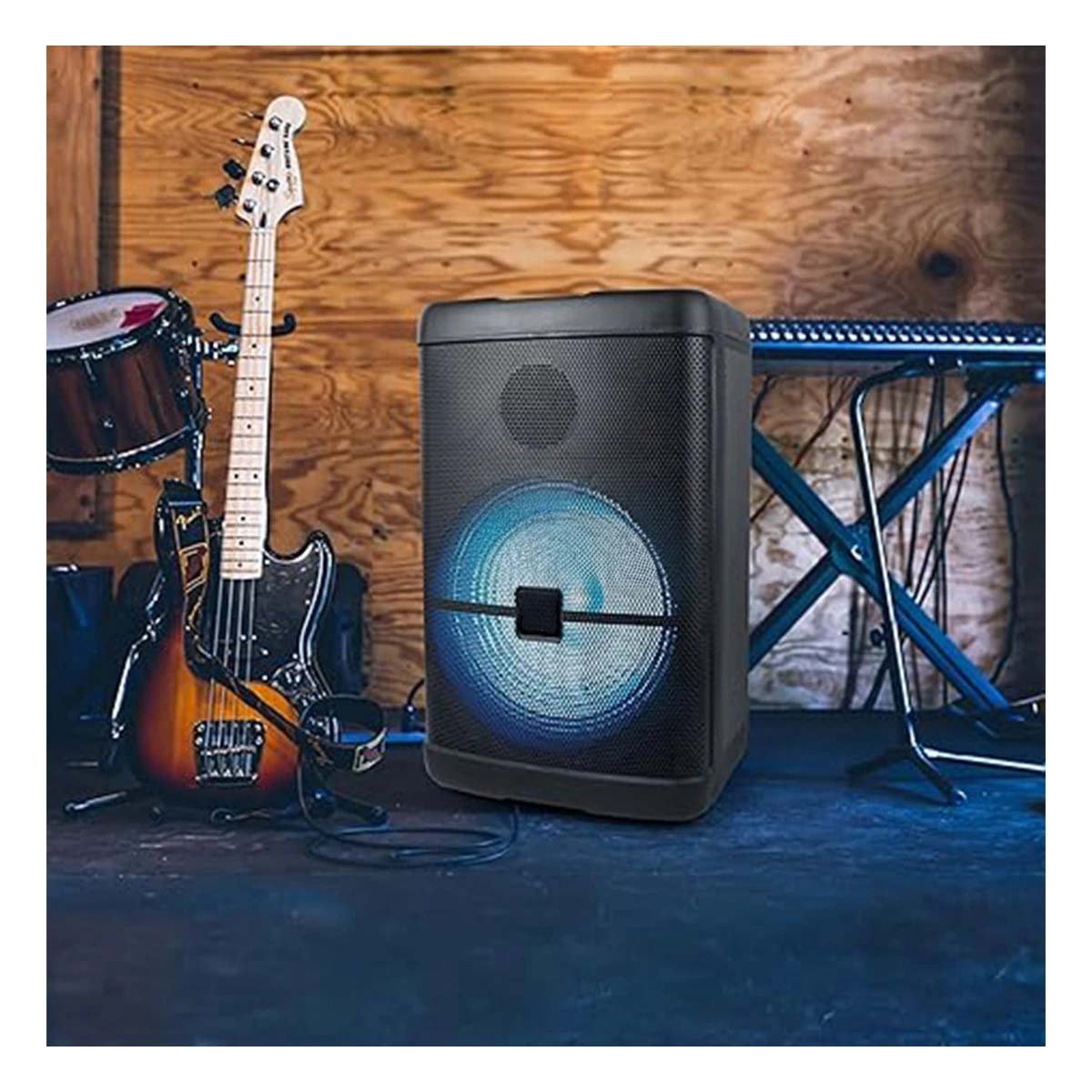 EQUIPO DE SONIDO BLUETOOTH PORTATIL NEGRO CON CONTROL DE VOZ INTEGRADO Y+REGALO STICKER - 2