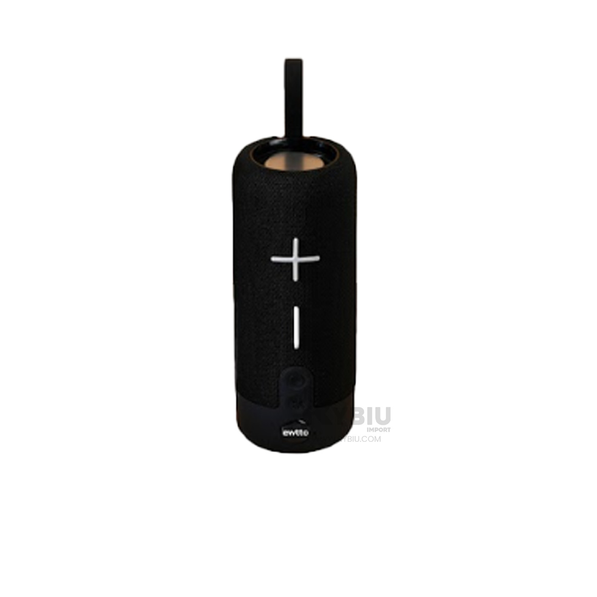 PARLANTE BLUETOOTH RYBIU P1728BT ALTAVOZ EWTTO COLOR NEGRO + REGALO LIGAS PEINAR - 3