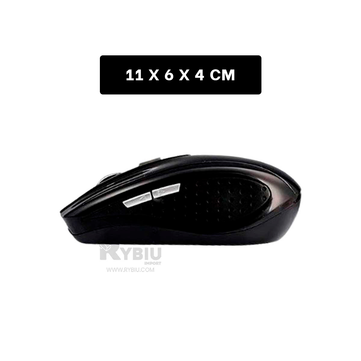 PUNTERO INALÁMBRICO RYBIU SOFISTICADO SEISA TONO NEGRO + ENVOLTORIO REGALO TE31605 - 5