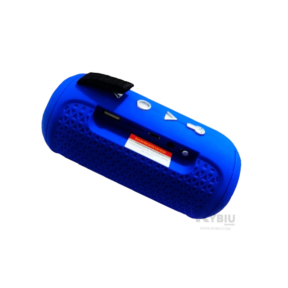 PARLANTE BLUETOOTH RYBIU P1950BT ALTAVOZ CASA EFICAZ MUSICA AZUL + REGALO STICKERS - 2
