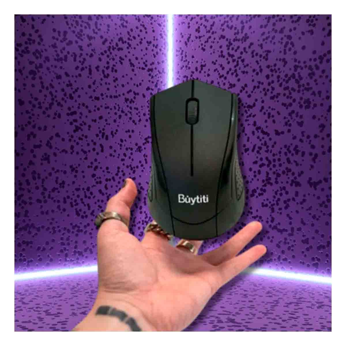 CURSOR INALÁMBRICO RYBIU FUNCIONAL MODELO BUYTITI + LIGAS REGALO TE31604 - 1