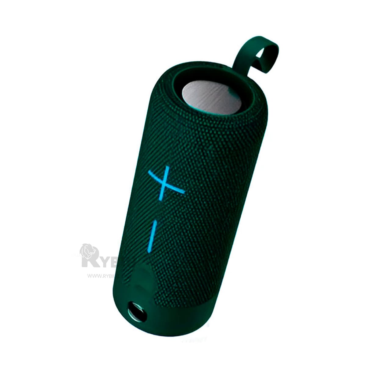 PARLANTE BLUETOOTH RYBIU P1728BT ALTAVOZ INTELIGENTE EFICIENTE VERDE + ENVOLTORIO REGALO - 2