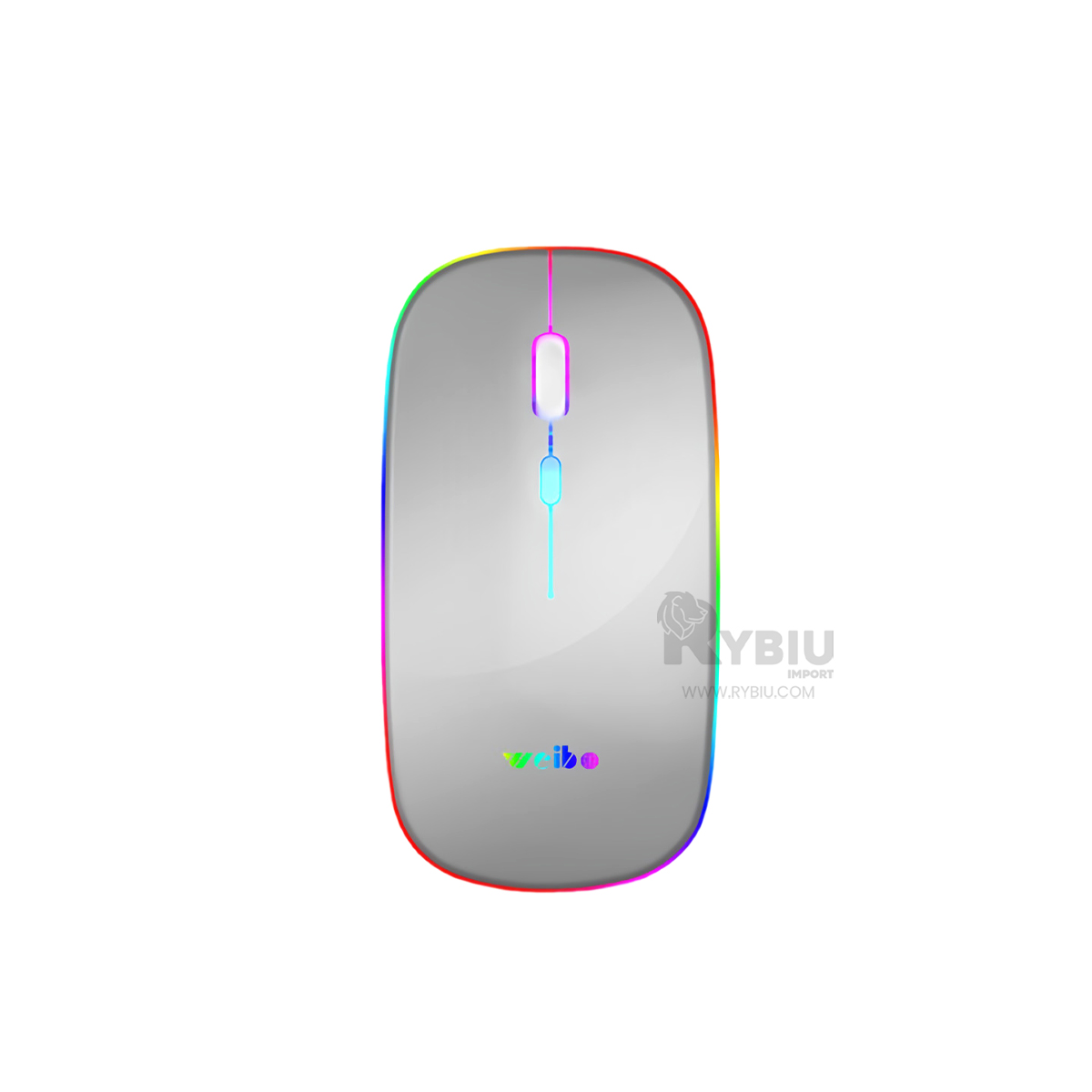 PUNTERO INALÁMBRICO RYBIU ELECTRÓNICO Y LIGERO RF 6800 PLOMO + REGALO AGENDITA RF-6800 - 1