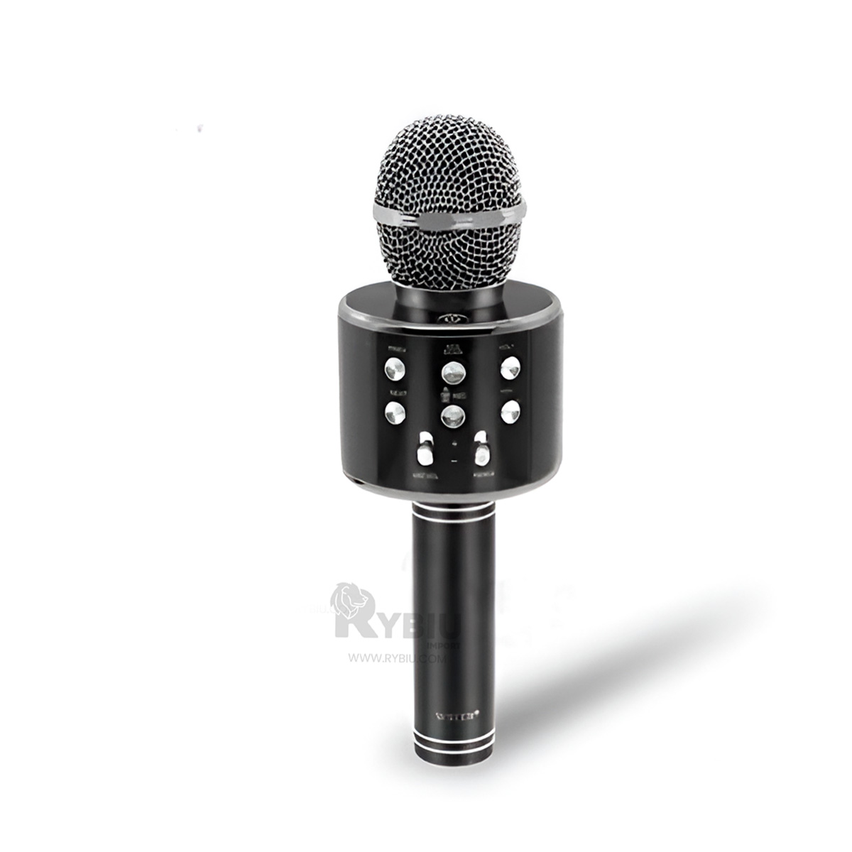 MICRÓFONO RYBIU PORTATIL BLUETOOTH NEGRO + PAPEL REGALO - 1