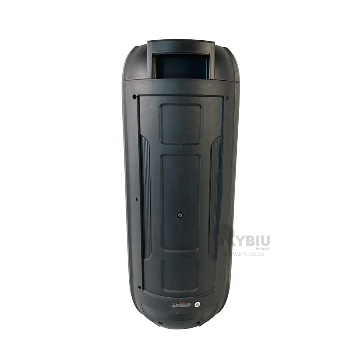 PARLANTE BLUETOOTH RYBIU KTS-1199 ALTAVOZ AUDIO MODERNO NEGRO 8'' + BANDERITAS ADHESIVAS - 2