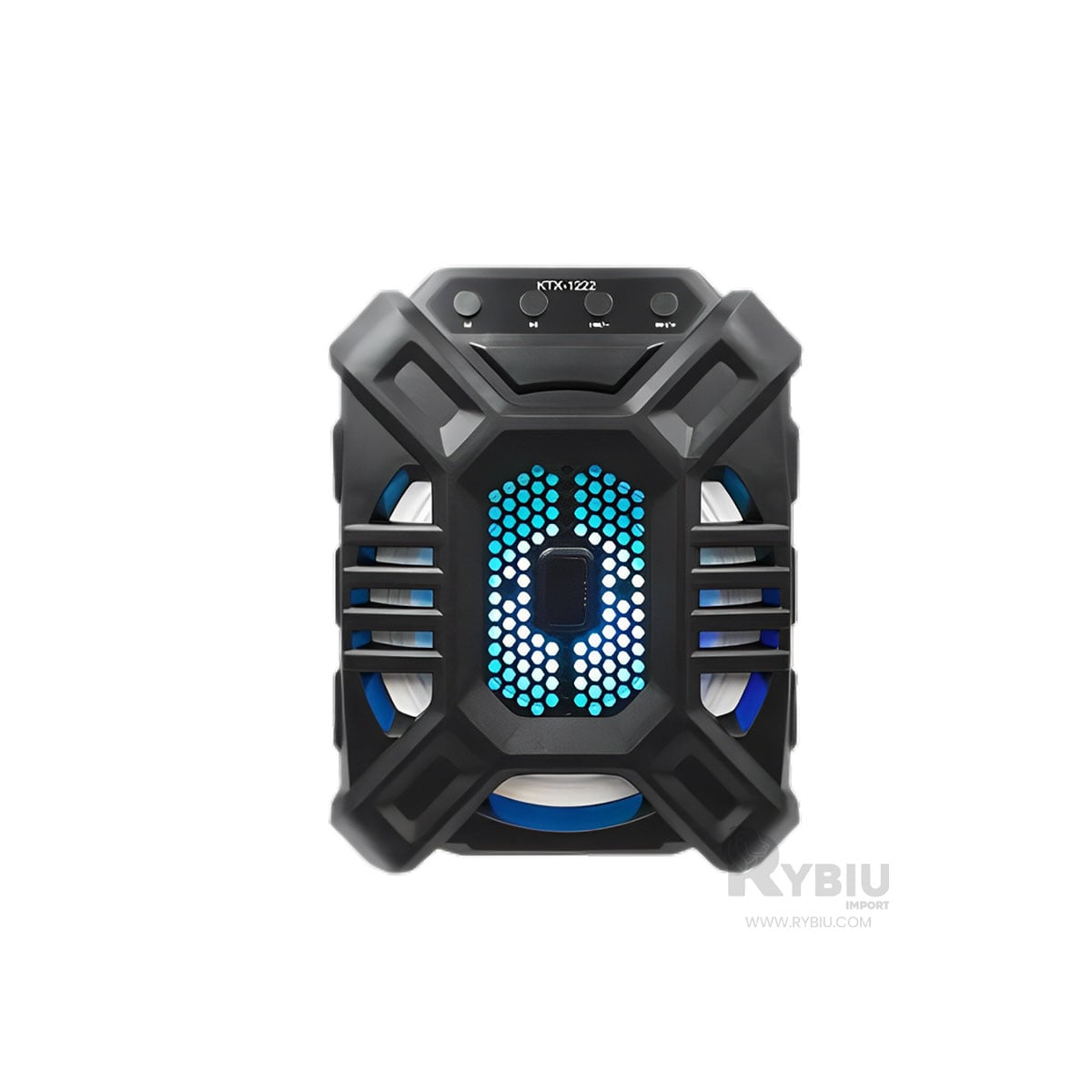 ALTAVOZ RYBIU KTX-1222 BLUETOOTH ECONOMICO 6.5 PULGADAS + BANDERITAS ADHESIVAS - 2
