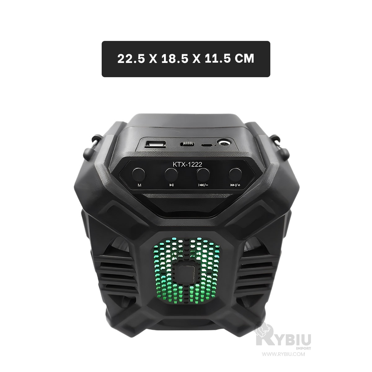 BOCINA RYBIU KTX-1222 BLUETOOTH MODERNO PARA CELEBRACION 6.5 PULGADAS + GIFT STICKERS - 5