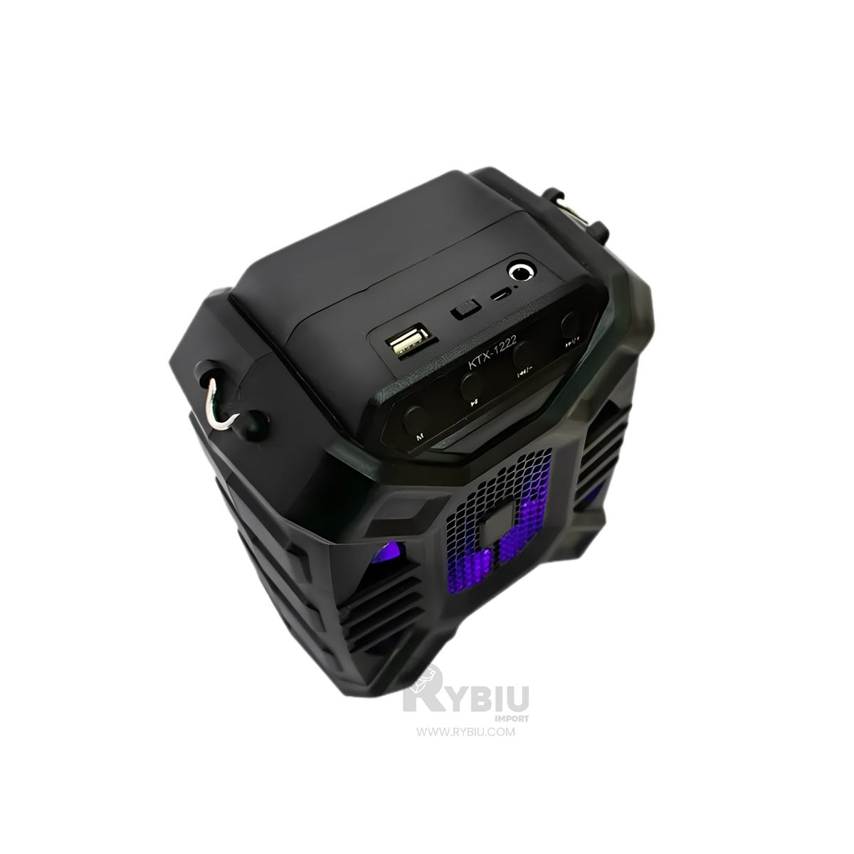 ALTAVOZ RYBIU KTX-1222 BLUETOOTH VERSATIL 6.5 PULGADAS + REGALO LIGAS PARA PEINAR - 2