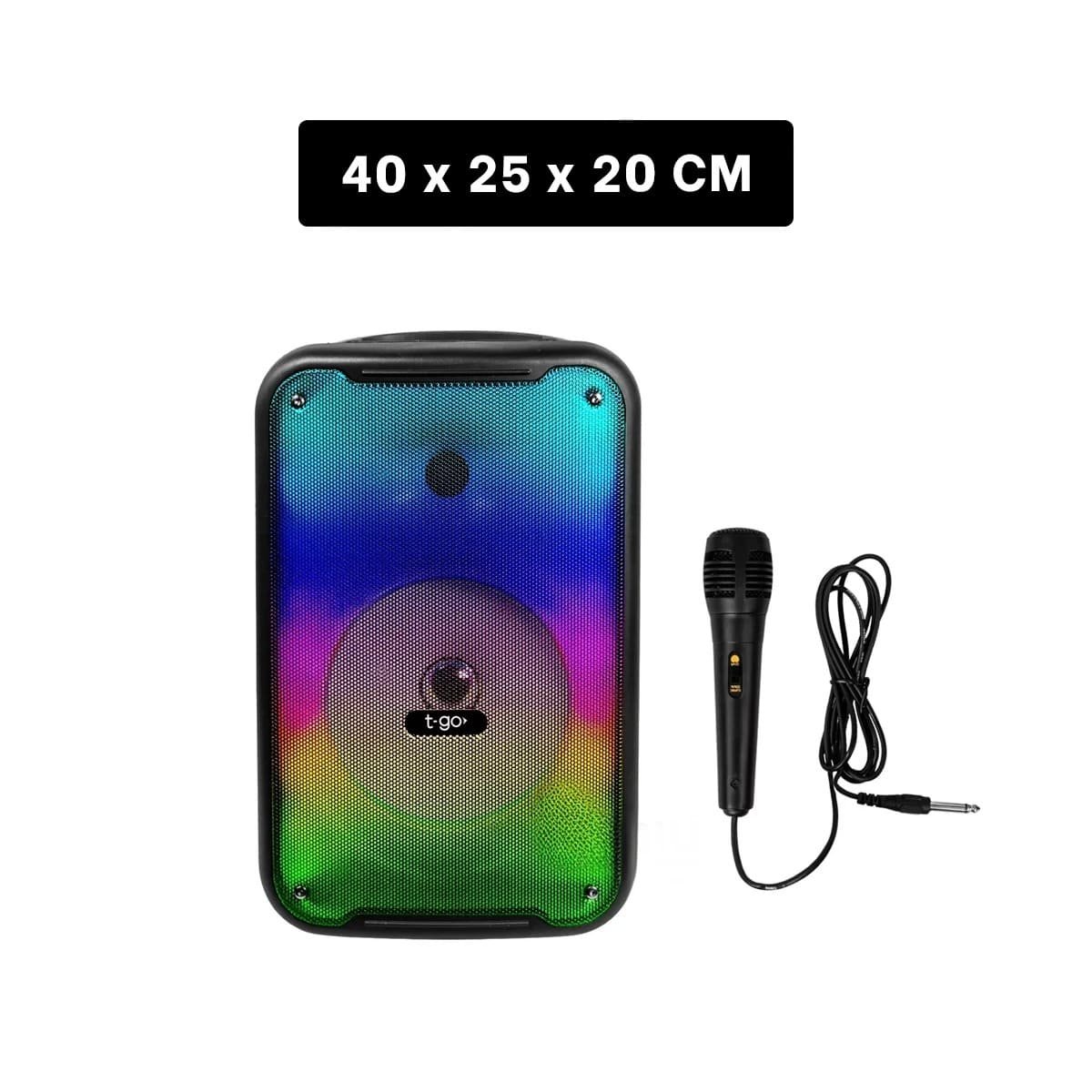 ALTAVOZ DE SONIDO RYBIU GTS-1726 BLUETOOTH GTS 1726 8'' + POST-IT ADHESIVOS - 3