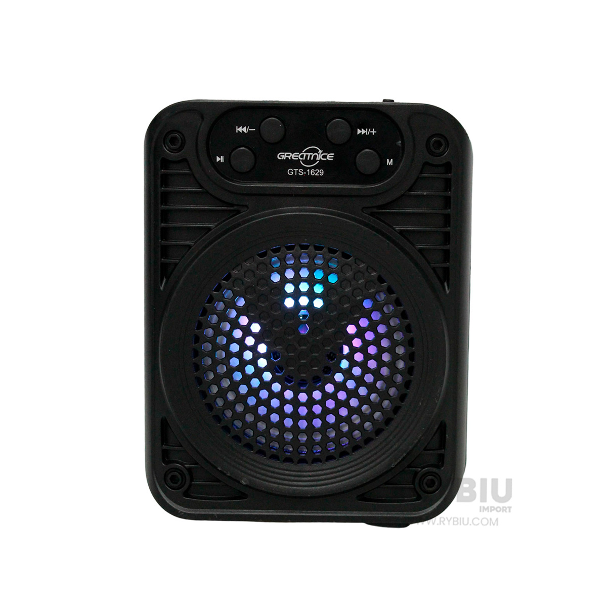 BOCINA PARA JUEGOS DE FUTBOL RYBIU GTS-1629 BLUETOOTH 3 PULGADAS + REGALO AGENDITA - 2