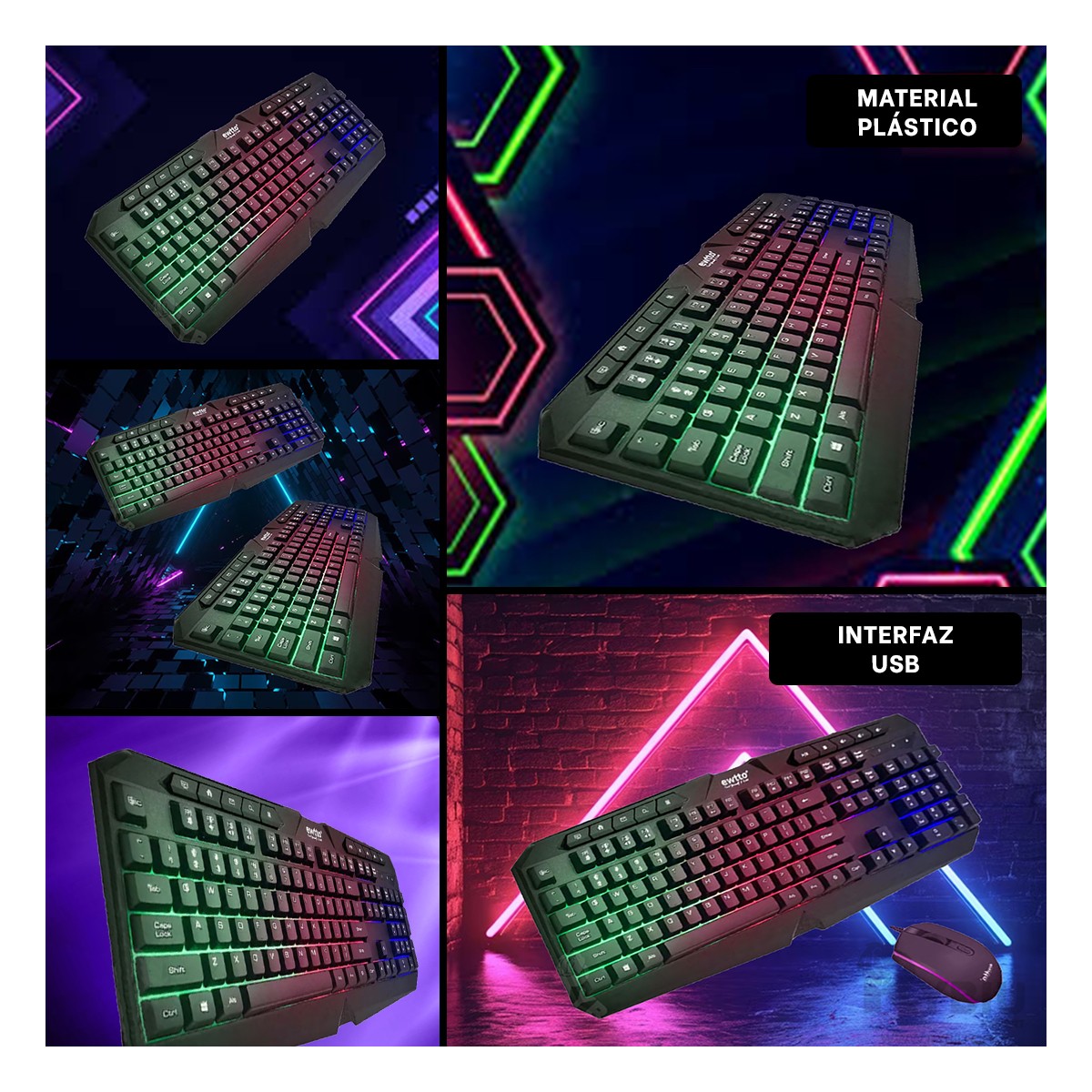 KEYBOARD RYBIU ET-M3540 PORTATIL MODELO ET M3535 + GIFT MINIAGENDA - 4