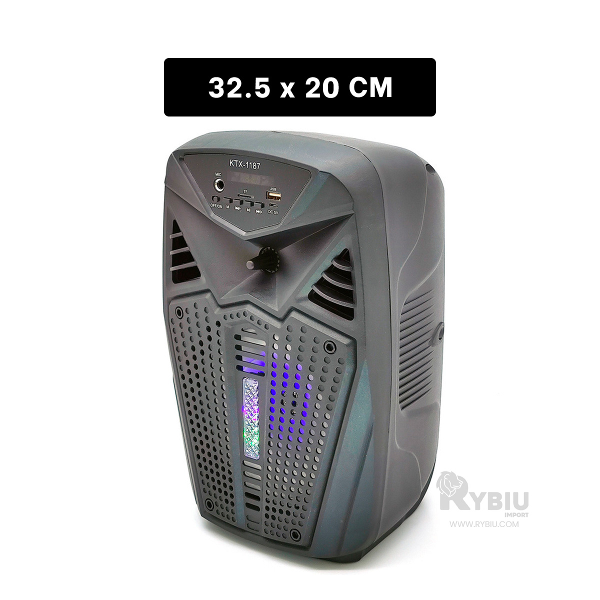 BOCINA RYBIU GTS-1187 MODERNO PARA CELEBRACION 6.5 PULGADAS + GIFT STICKERS - 5