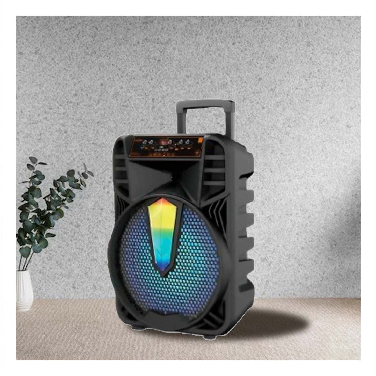 BOCINA RYBIU KTS-1505 BLUETOOTH ERGONOMICA 15 PULGADAS + LIGAS REGALO - 1