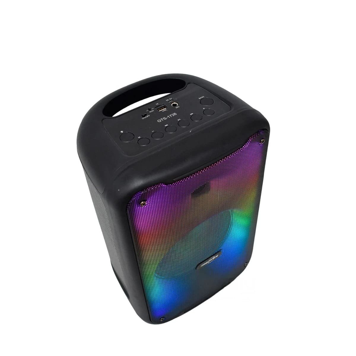 PARLANTE Y CONTROL RYBIU GTS-1726 BLUETOOTH MODELO GTS 1726 8'' + REGALO STICKERS - 3