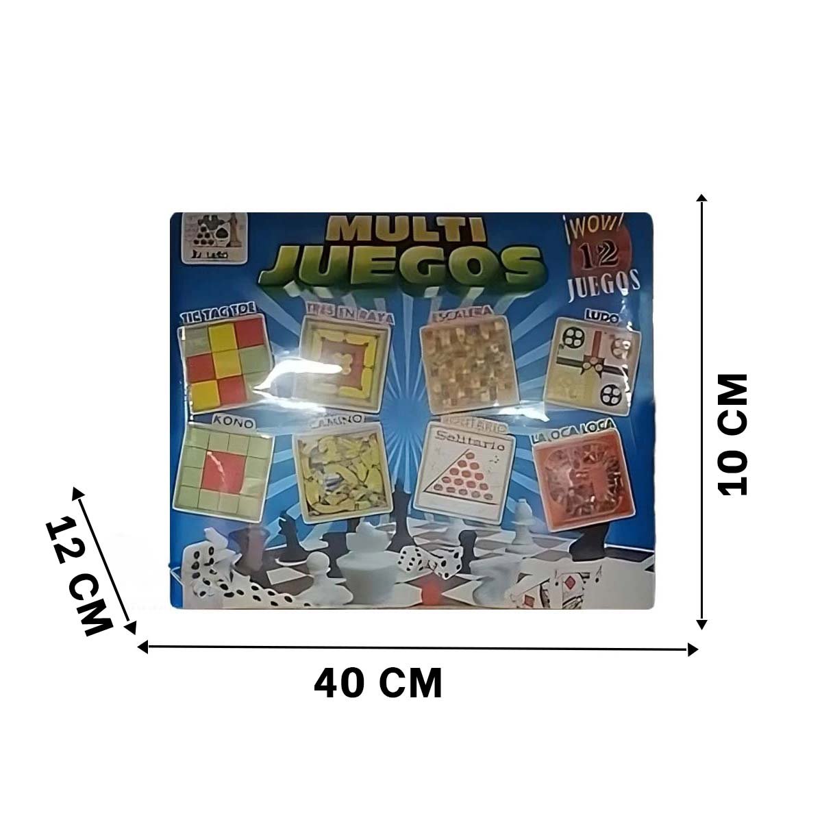 SET DE MESA MULTI JUEGOS 12 JUEGOS PARA COMPARTIR TIEMPO EN CASA Y+POST IT - 4