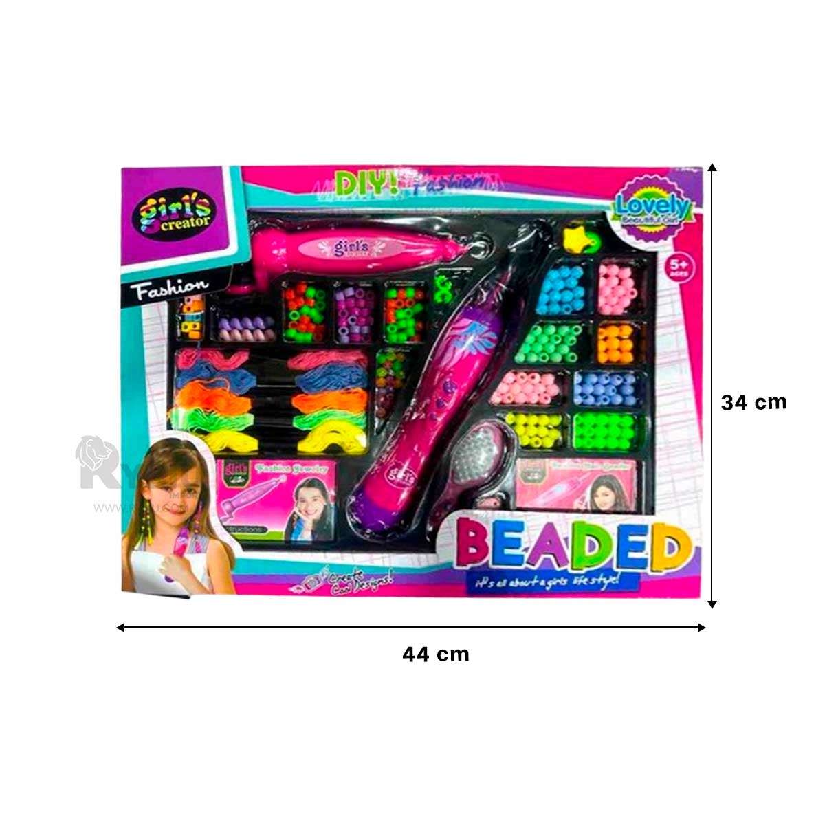 KIT DE GOMAS DE COLORES EN MULTICOLOR Y+REGALO AGENDITA - 5