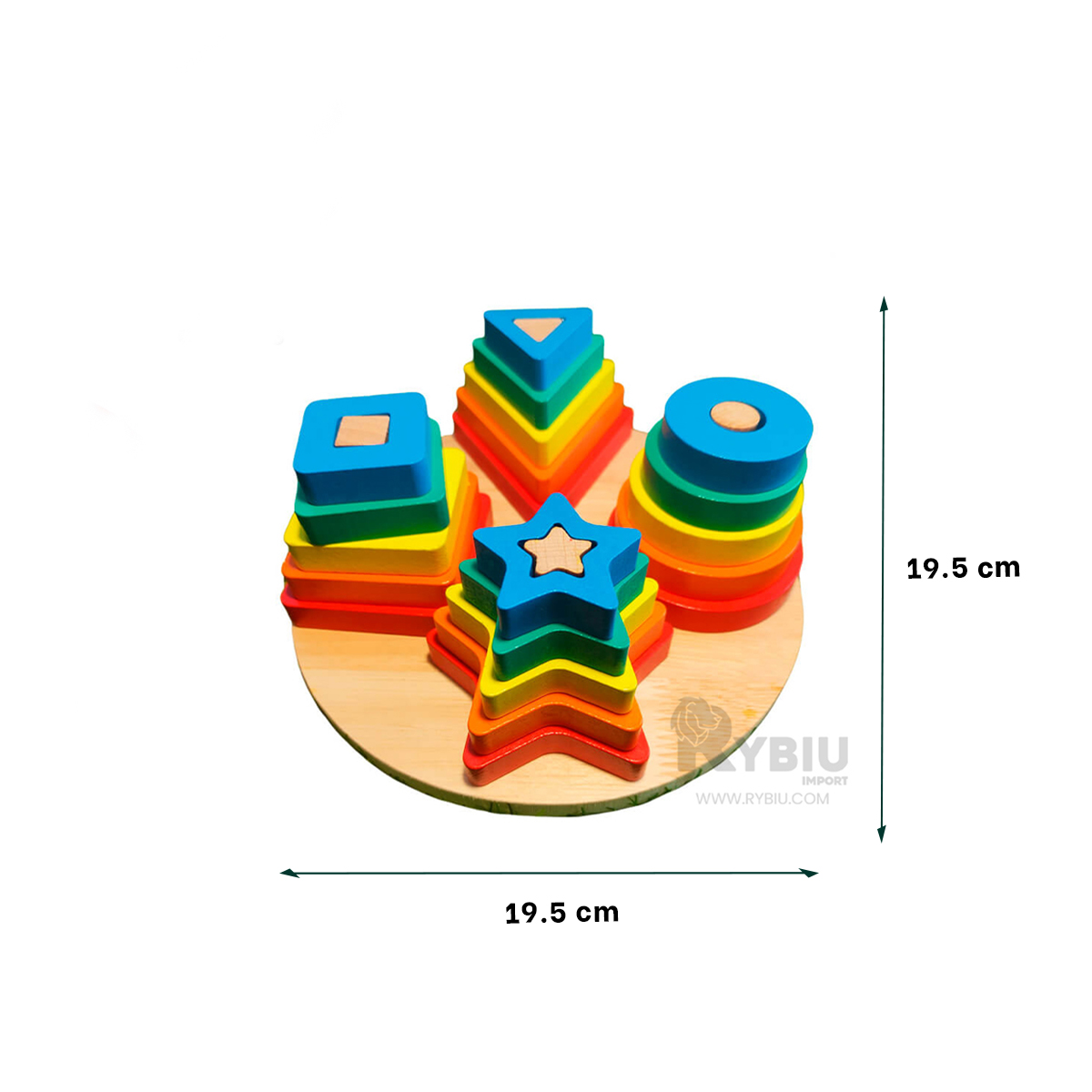 JUGUETE PRACTICO EN MULTICOLOR Y+REGALO LIGAS PARA PEINAR - 5