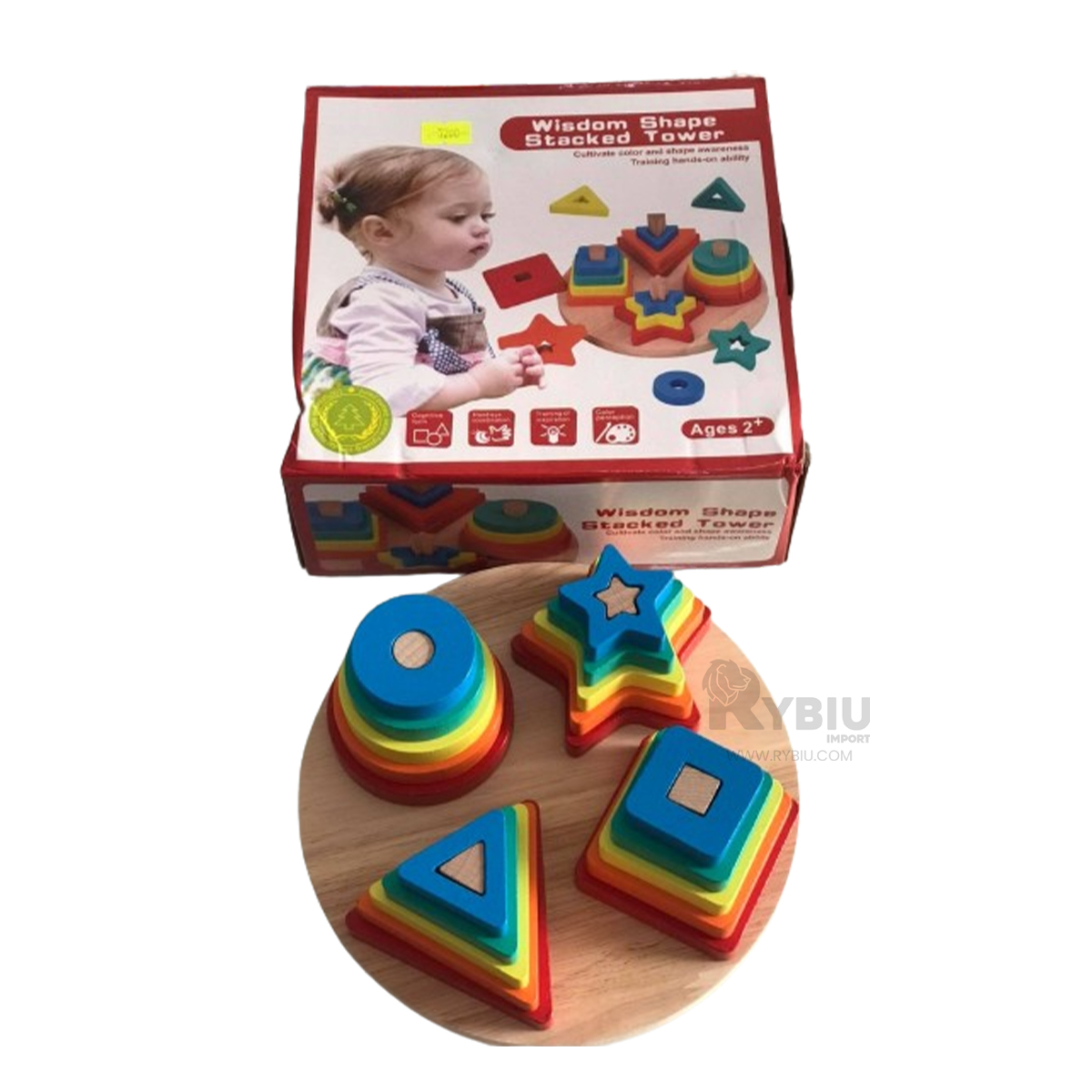 ENCAJE DE FORMAS EN MULTICOLOR Y+REGALO AGENDITA - 4