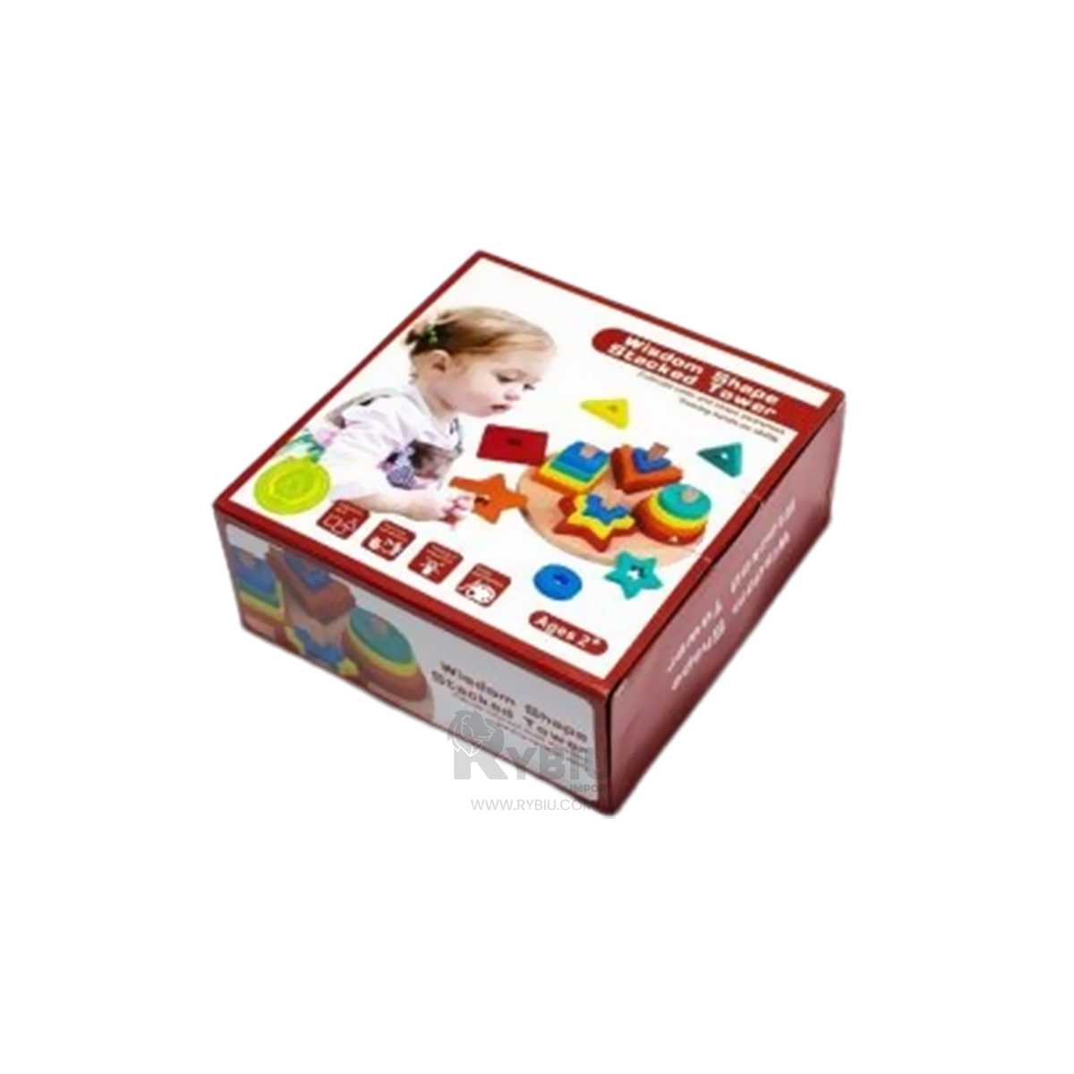 ENCAJE DINAMICO EN CIRCULO DE MULTICOLOR Y+REGALO STICKERS - 4