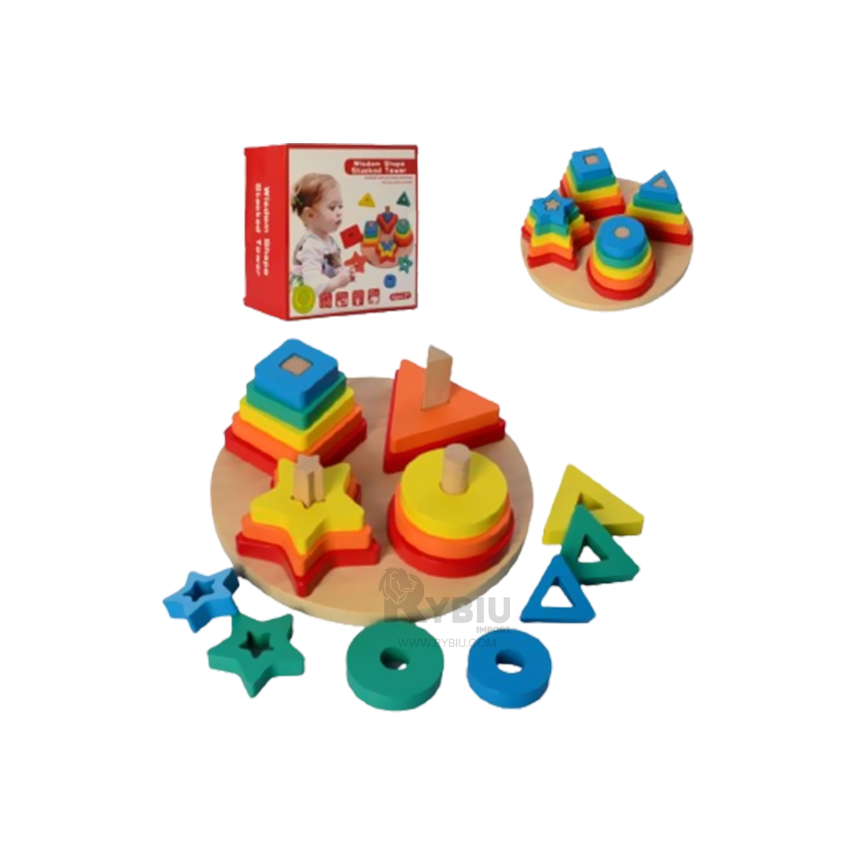 JUGUETE MODERNO EN MULTICOLOR Y+LIGAS DE REGALO - 4