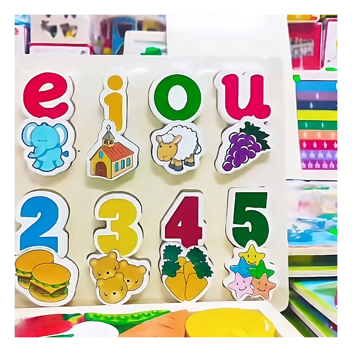 PUZZLE DIDACTICO CON PIEZAS DE MADERA Y+GIFT MINIAGENDA - 2