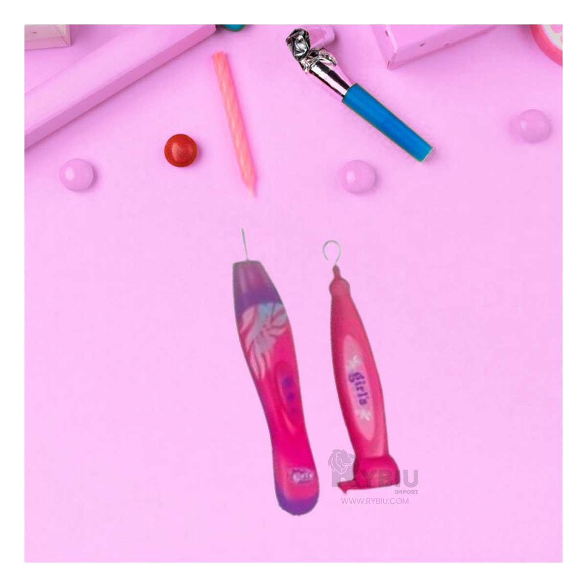 COMBO PORTATIL EN MULTICOLOR Y+REGALO LIGAS PARA PEINAR - 1