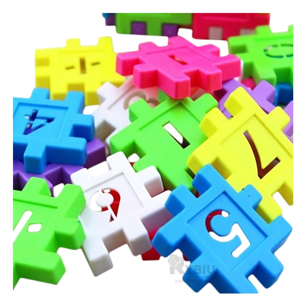 BLOQUES DE ESTIMULACION PEQUEÑAS MULTICOLOR Y+GIFT STICKERS - 1