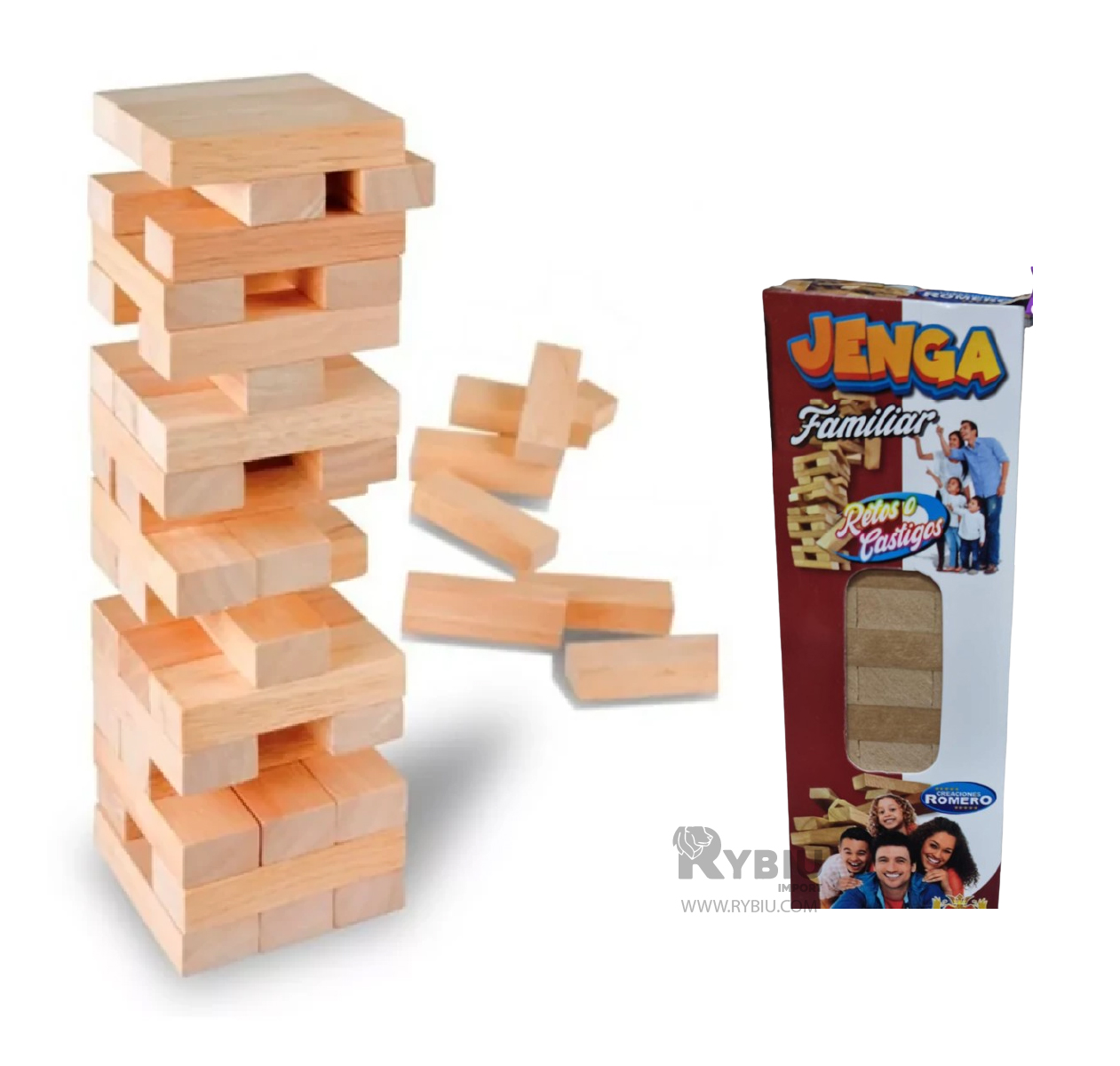 TORRE ESTRATEGICO FAMILIAR DE COLOR MADERA Y+REGALO STICKERS - 3