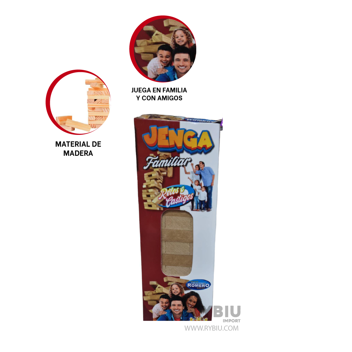 TORRE ESTRATEGICO FAMILIAR DE COLOR MADERA Y+REGALO STICKERS - 4