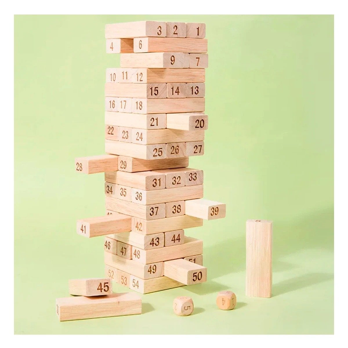 JUEGO DE MESA DE MADERA PARA ACTIVIDADES RECREATIVAS EN EL HOGAR Y+LIGAS REGALO - 1