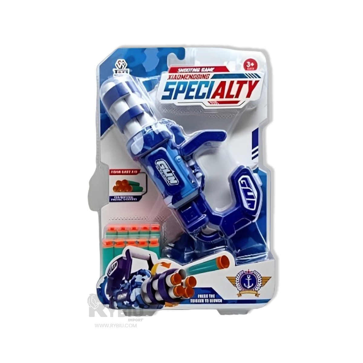 JUGUETE MODERNO PARA REGALO EN COLOR AZUL Y+GIFT STICKERS - 2