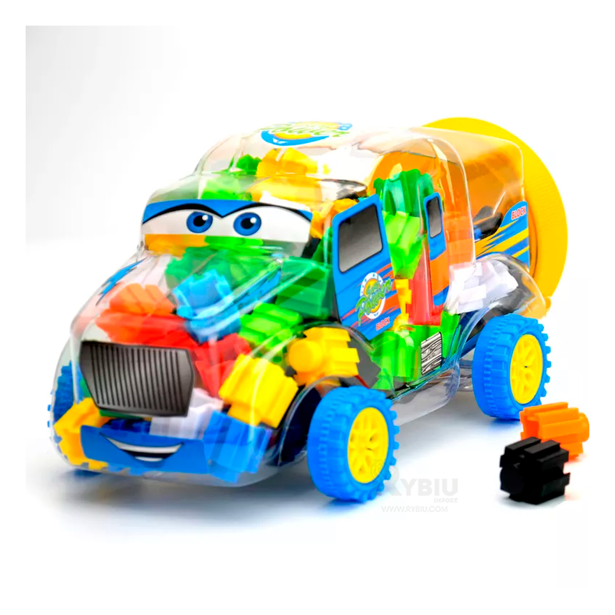 SET DE INFANTES DE CARRO MULTICOLOR Y+PAPEL DE REGALO - 3