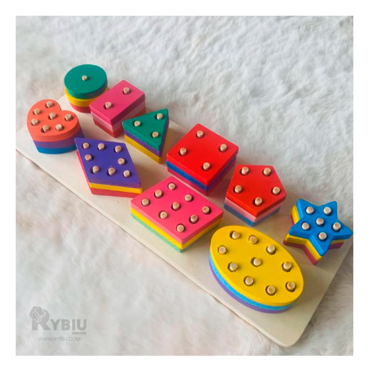 SET PARA HABILIDADES DE FORMAS EN MULTICOLOR Y+GIFT STICKERS - 2