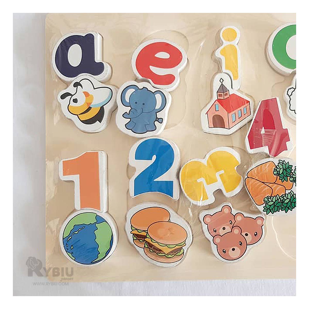 PUZZLE DE ENTRETENIMIENTO DE MADERA Y+GIFT STICKERS - 2