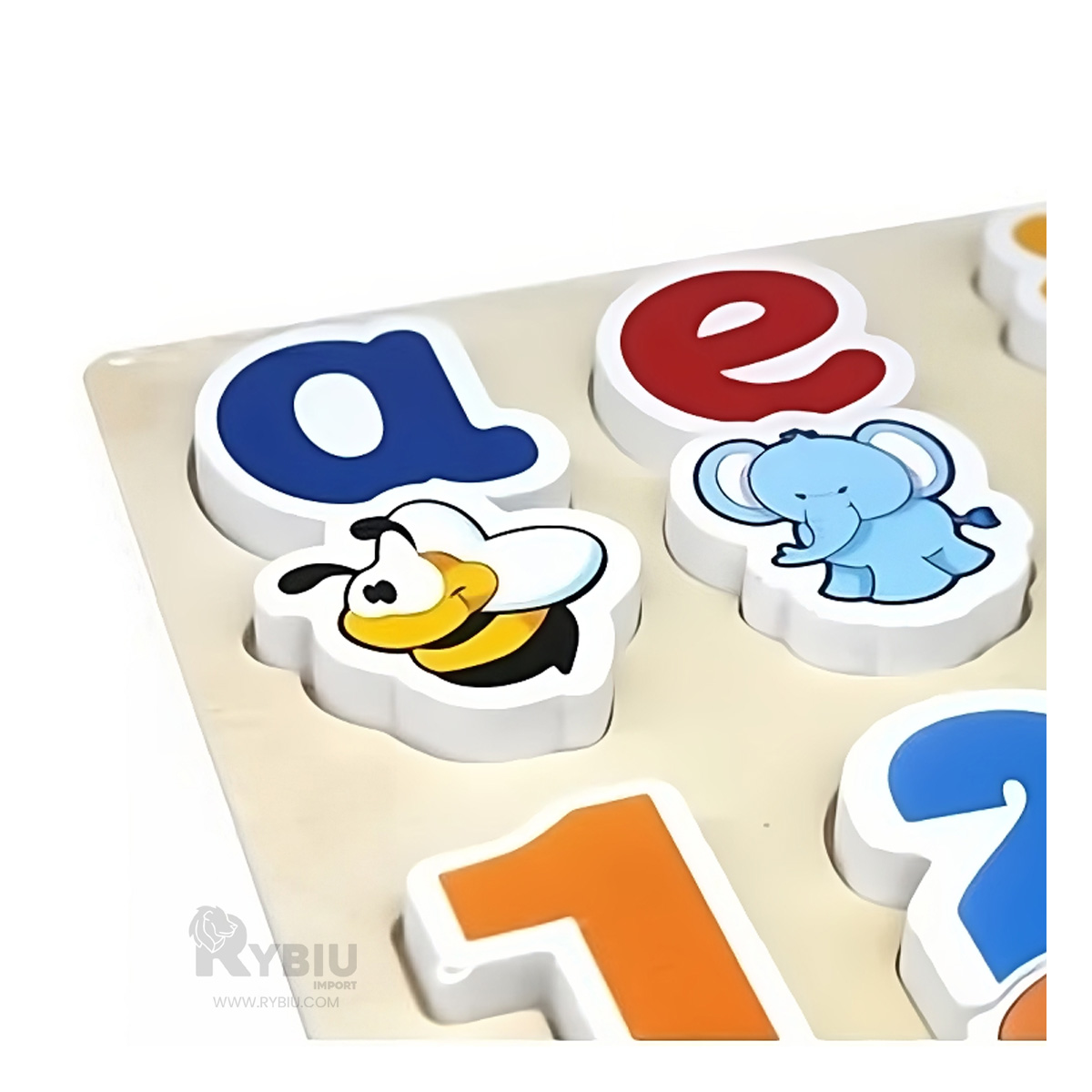PUZZLE CON FIGURAS PARA PEQUEÑOS DE MADERA Y+REGALO AGENDITA - 1