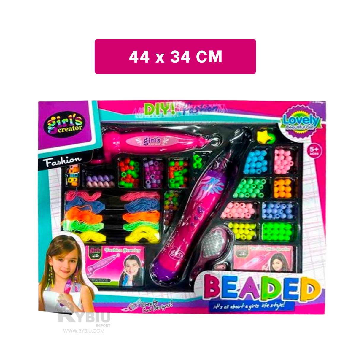 SET PORTATIL PARA CABELLO EN MULTICOLOR Y+GIFT STICKERS - 5