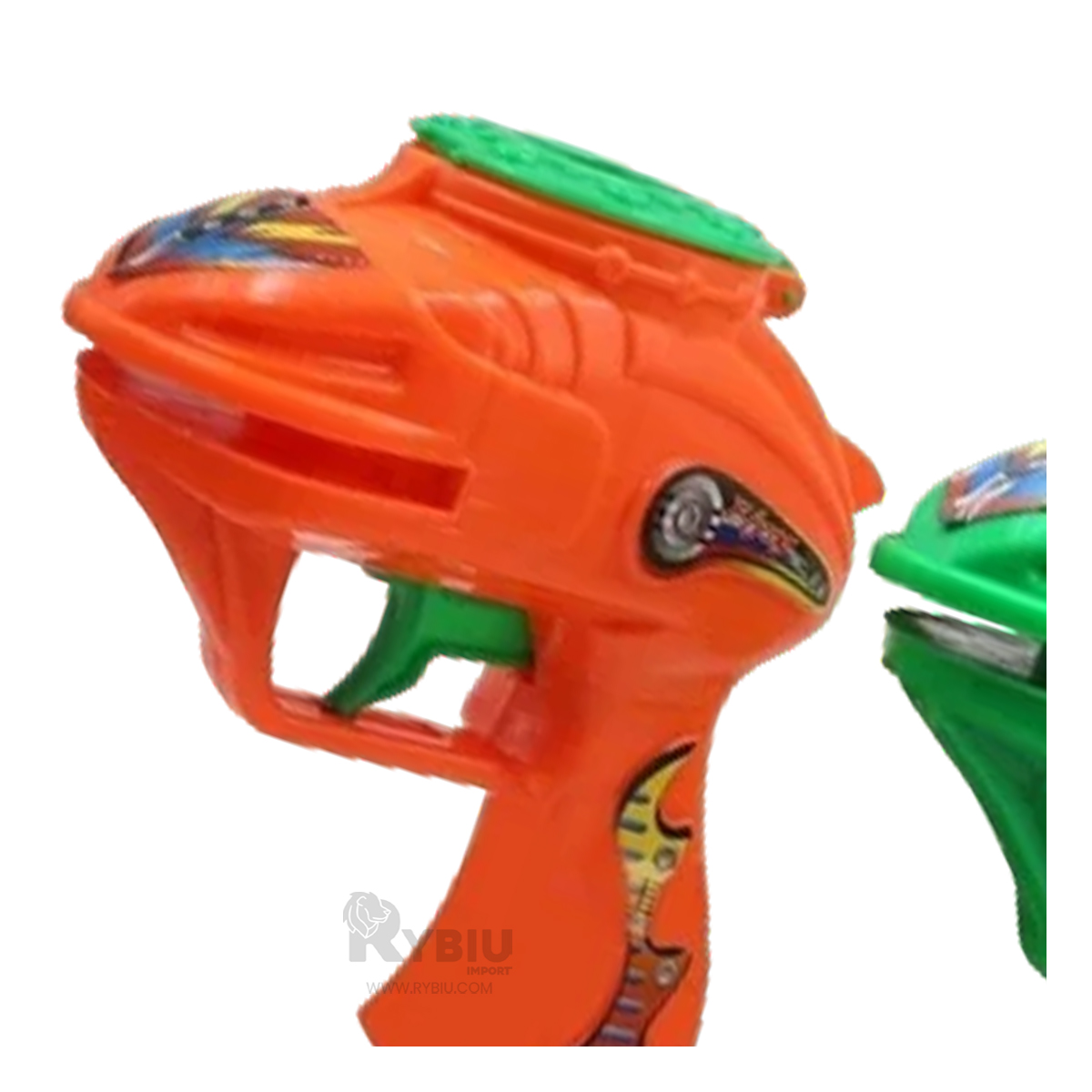 LANZADOR PARA PEQUEÑOS EN COLOR ANARANJADO Y+REGALO STICKERS - 1