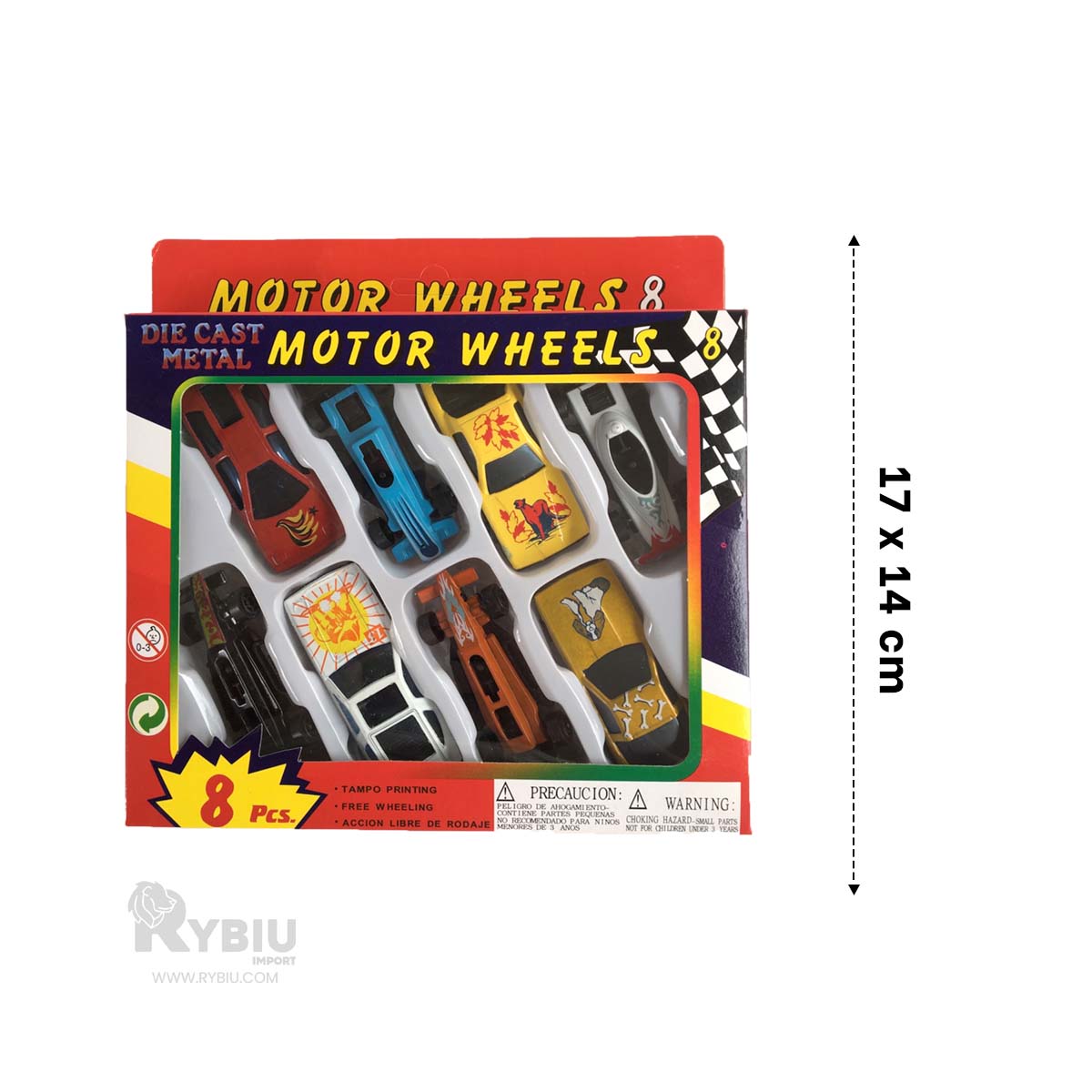 CARRO BONITO EN MULTICOLOR Y+REGALO LIGAS PARA PEINAR - 1