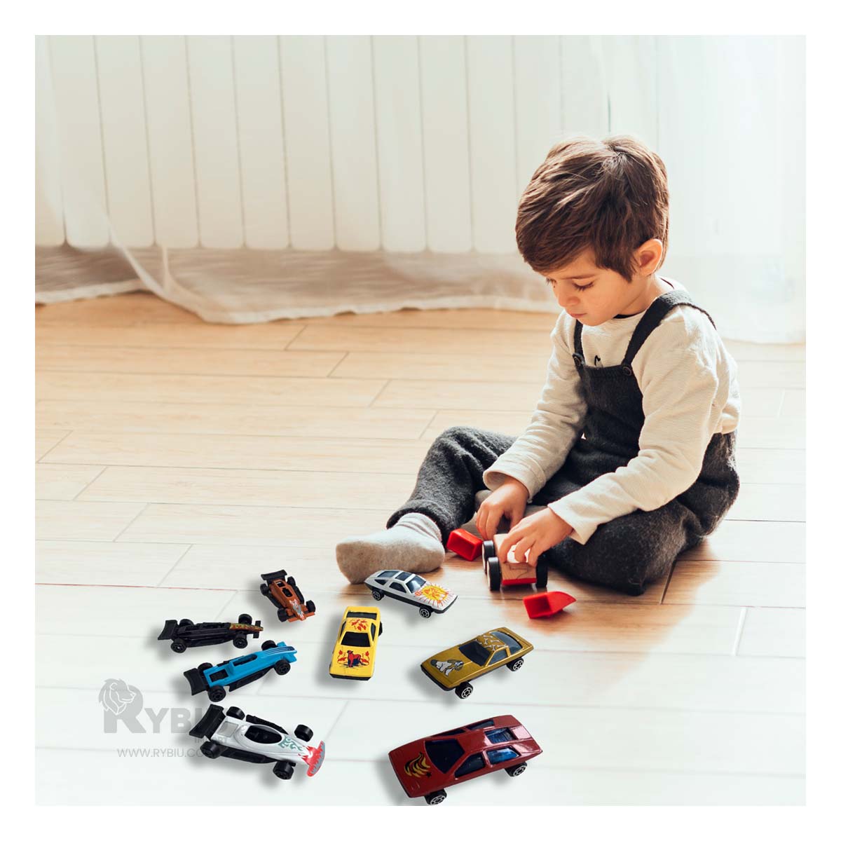 CARRO BONITO EN MULTICOLOR Y+REGALO LIGAS PARA PEINAR - 4