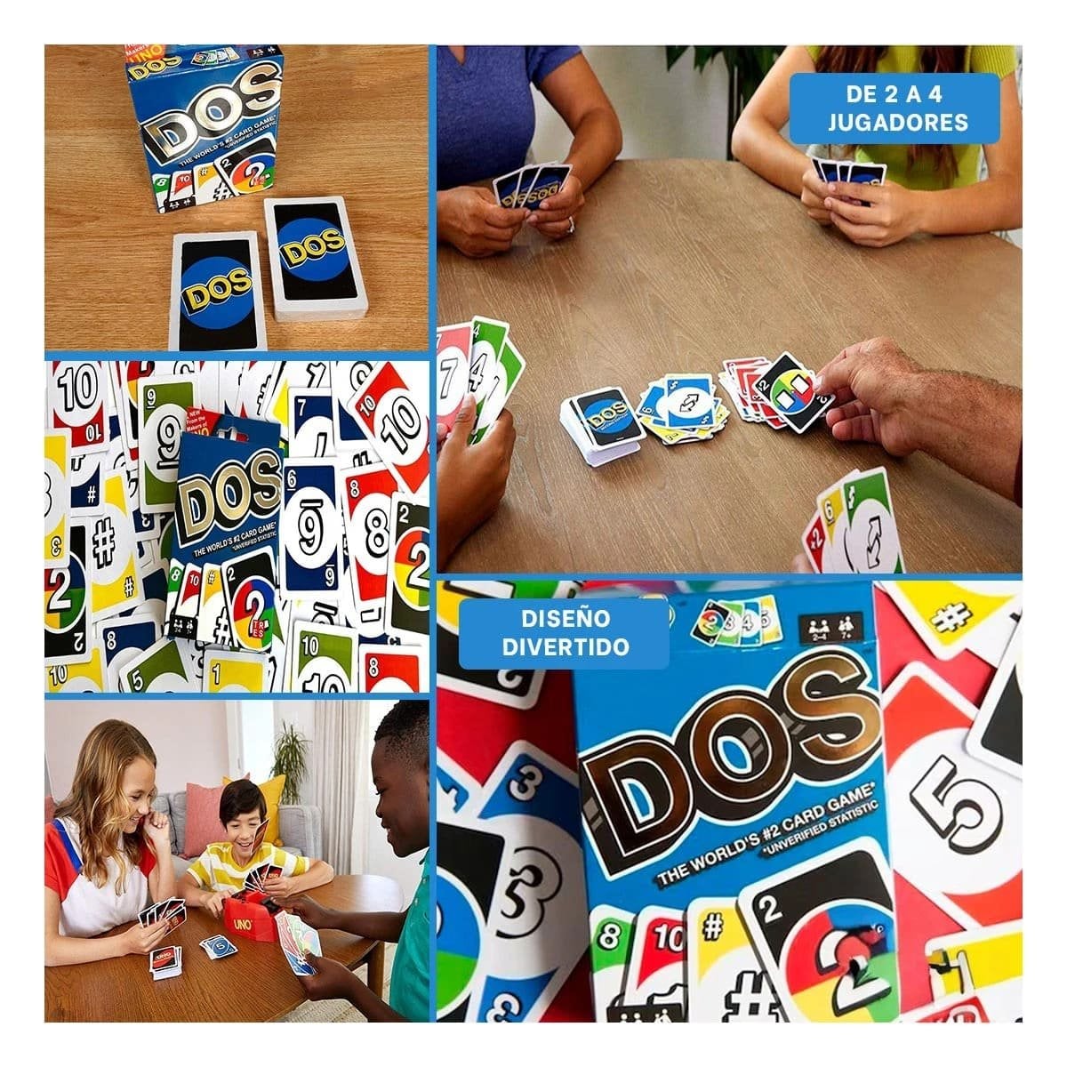 PROPUESTA CLASICA DE CARTAS PARA MESA FAMILIAR Y REUNIONES CAJA PEQUENA Y+POST IT - 5