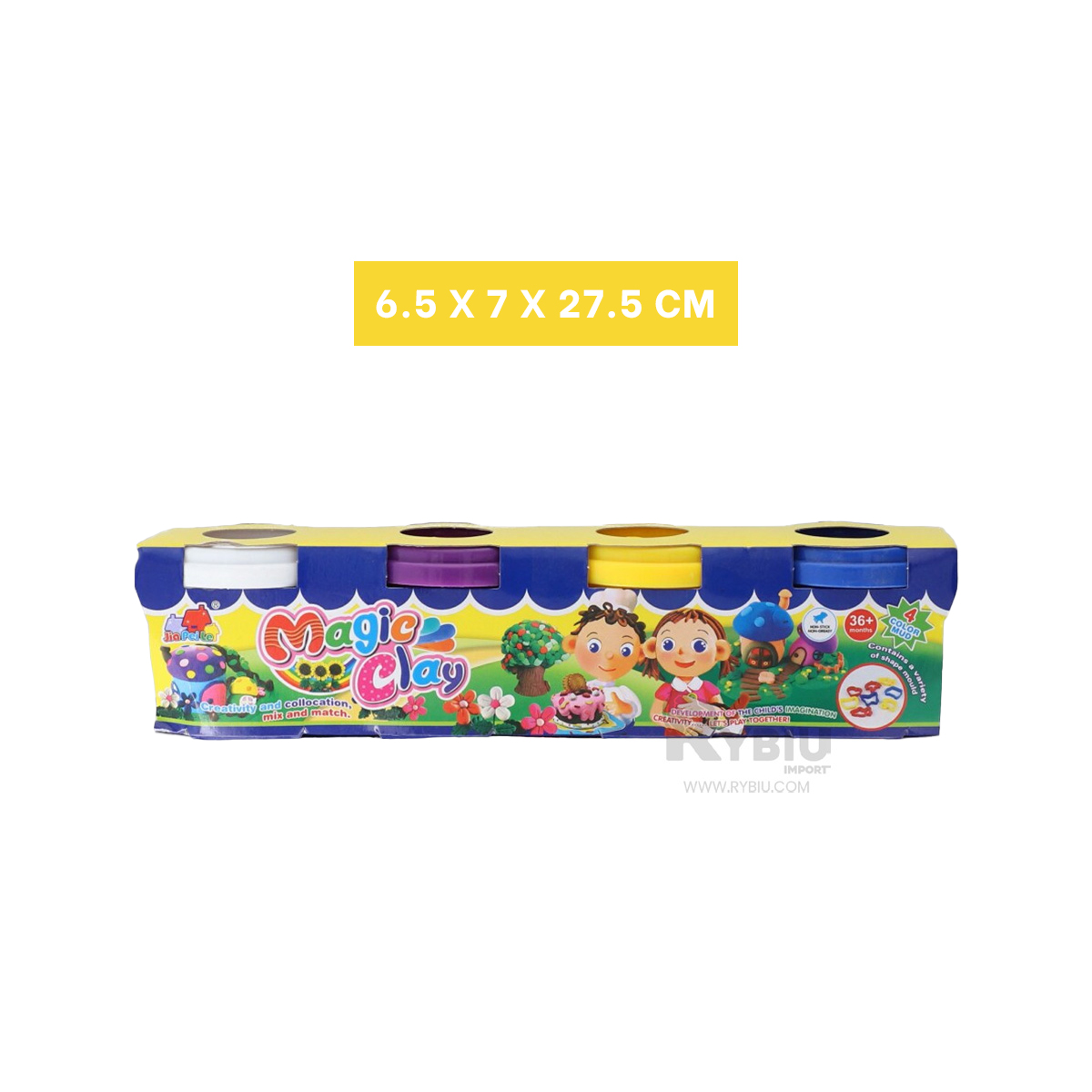 JUEGO VARIADO DE PLASTILINA EN MULTICOLOR Y+REGALO AGENDITA - 5