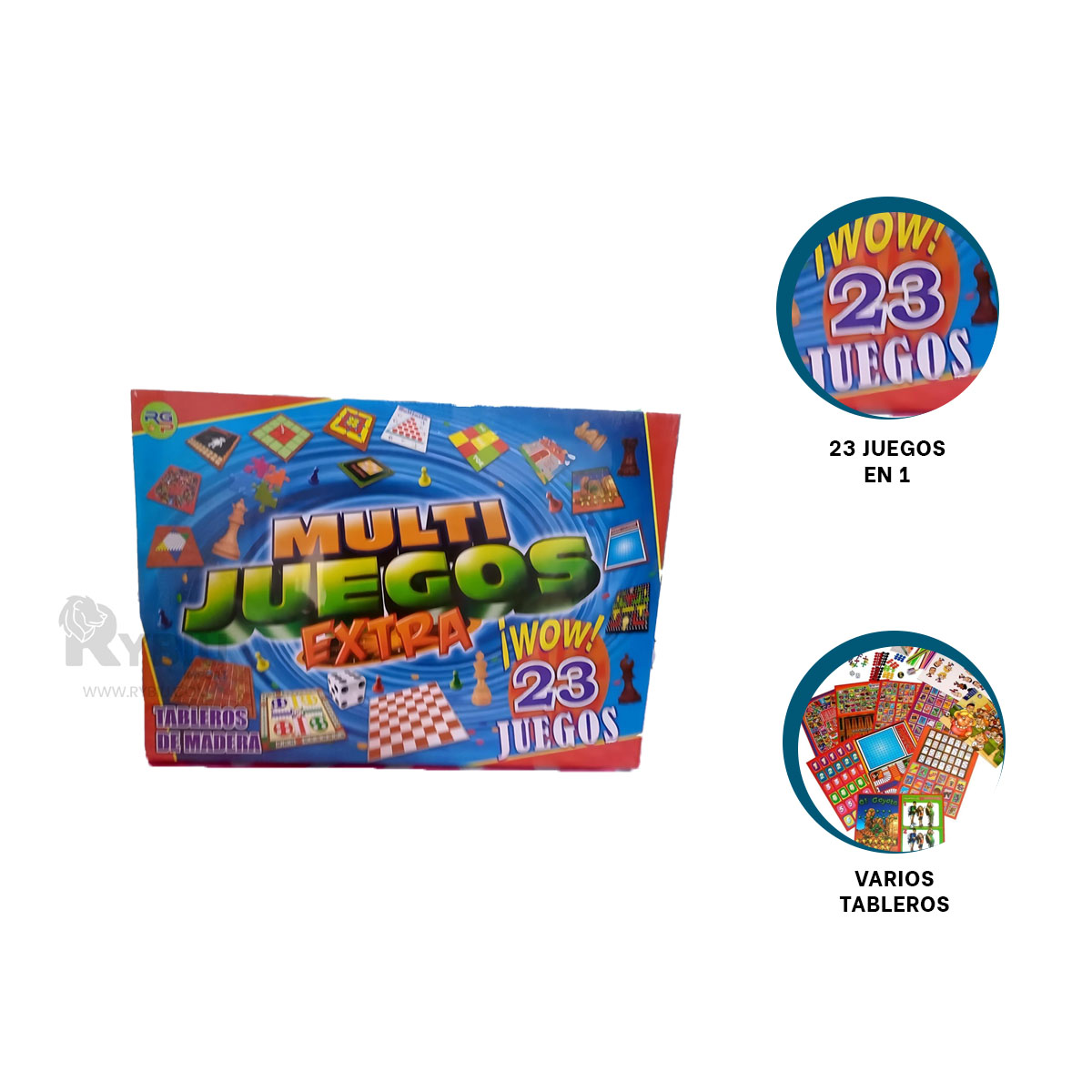 SET PRACTICO CON 23 JUEGOS Y+REGALO LIGAS PARA PEINAR - 3