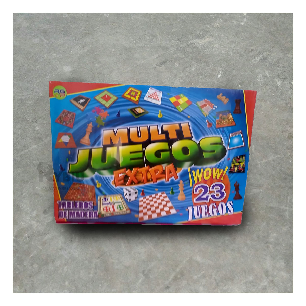 SET FAMILIAR DE 23 JUEGOS Y+BANDERITAS ADHESIVAS - 1